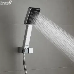 Square Hand Shower Set With Shower Tube 1.5 Meter Shower Head Handheld-image-83