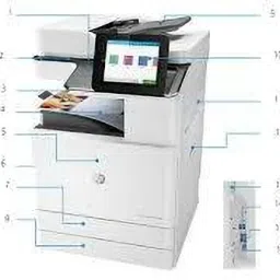 HP E78228dn Multi-function Monochrome Laser Printer image 3