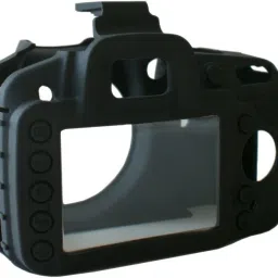 IJJA Camera Silicone Protective Camera Case Cover Compatible with Nikon D3200 BlackCamera Bag-image-52