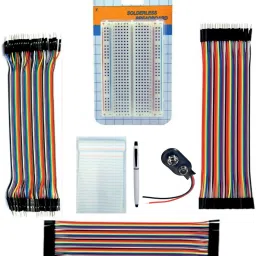 Solderless Breadboard 400 Point+HQ 90 Pc Jumper Wire(M-M,M-F,F-F) Hobby Kit Electronic Components Electronic Hobby Kit-image-6