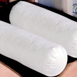 Round Microfibre Solid Bolster Pack of 2-85