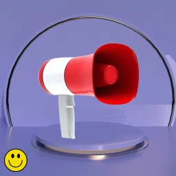 Handheld Megaphone with Siren, Microphone & Rechargeable for Outdoor EventsB468 Bhopu Portable Megaphone, Siren Loudspeaker Function and Long Battery BackupE468 Outdoor PA System-image-36