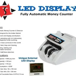 SWAGGERS cash counting machine with duplicate note detector Note Counting Machine image 5
