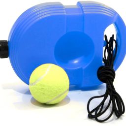 Tennis Training Aid Set with Ball and String, Self-Practice Rebound Base Tennis Ball-image-74