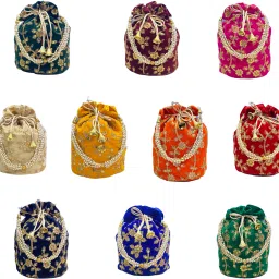 Women Red Potli-image-15