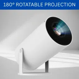 SACRO Smart (Projector) 1080P & 4K Support Rotatable Design With Netflix/Prime etcQ71 (4500 lm / 1 Speaker / Wireless / Remote Controller) Portable Projector-13
