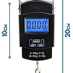 kayru Heavy Duty Portable Hook Weighing Machine Digital Type Manual Weight Machine Weighing Scale image 2