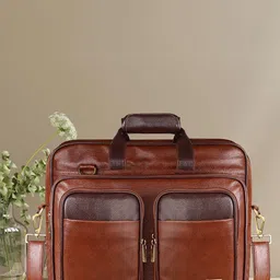 LOREM Unisex Textured Messenger Bag-14