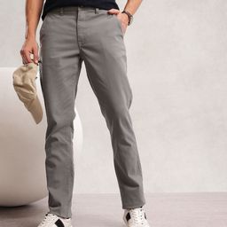 Nautica Men Smart Slim Fit Easy Wash Chinos Trousers-picture-41