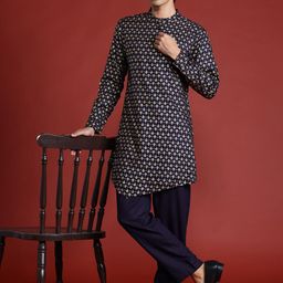 Anouk Ethnic Printed Kurta Set-picture-42