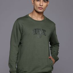 HRX by Hrithik Roshan Printed Pullover Sweatshirt-image-89