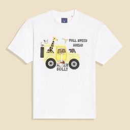 Allen Solly Junior Boys Biker Printed Applique T-shirt-image-85
