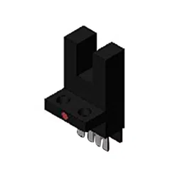 Omron EE Series Photomicrosensor with Connector Through-Beam PNP 5-24 V DC, EE-SX674P-46