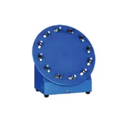 RELITECH 18 Tubes of 15 ml Capacity Mild Steel Sheet Body Slow Speed Test Tube Rotator, TTR-18-29