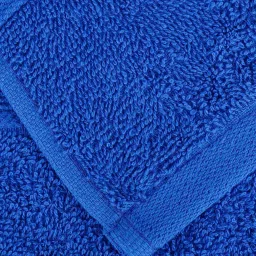 Dollar Royal Blue & Brown 400 GSM 100% Cotton Bath Towels - Set of 2 image 3