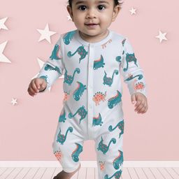 Nuego Infants Boys Animal Print Pure Cotton 8-image-95