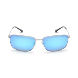 IDEE IDS2610C4SG Ice Blue Rectangular Sunglasses-35