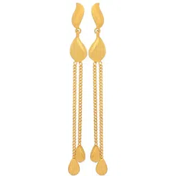 PC Jeweller Ambika 18k Gold Earrings for Women-image-92