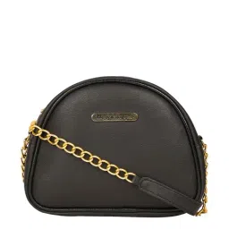 Bagsy Malone Black Solid Medium Handbag-82