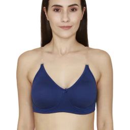 Rosaline by Zivame Blue T-Shirt Bra-image-25