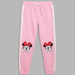 Blue Giraffe Kids Pink Printed Joggers-image-22