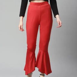 Melon by PlusS Red Regular Fit Pants-image-49