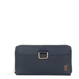 Baggit Navy Solid Zip Around Wallet for Women-67