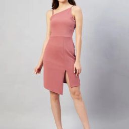 Rare Pink Bodycon Dress-image-62
