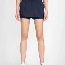 adidas Blue Striped RI 3S Sports Shorts-image-64