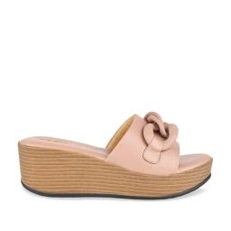 Rocia by Regal Women's Pink Casual Wedges-image-24