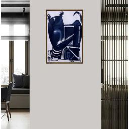 The Art House Abstract Multicolor Canvas Painting-image-77