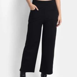 Broadstar Black High Rise Pants-image-44