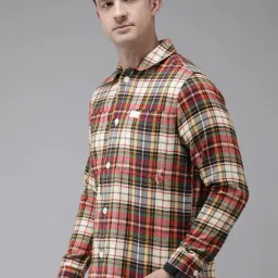 The Bear House Multicolor Cotton Regular Fit Check Shirt-picture-35