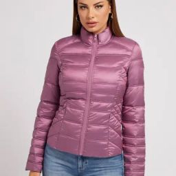 Guess Purple Solid Full Sleeves Jacket-16