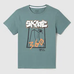 max Boys Typography Printed Applique T-shirt-picture-18