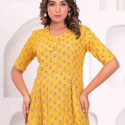 ANEKYA Floral Print Cotton Top-image-83