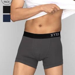 XYXX Multicolor Cotton Trunks - Pack of 3-38