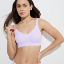 Wunderlove by Westside Lilac Lace-Detailed Padded Bra-picture-22