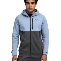 Puma Blue Pumatech Regular Fit Jacket-image-93