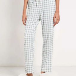 Dreamz By Pantaloons Off White Regular Fit Checked Pyjamas-picture-19