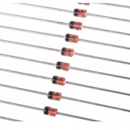 Vishay Zener Diode 2 Pin Count Through Hole General Purpose 5.1 V Nominal Zener Voltage, BZX85B5V1-TR (Pack of 5000)-26