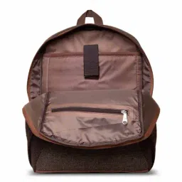 ZOUK 18 Ltrs Black Printed Backpack image 3