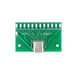 USB 3.1 Type-C Breakout Board USB 3.1 Female Socket Type-C Connector 24 Pins Breakout Simplify Your USB-C Projects With Breakout Board - RS4283USB 3.1 Type-C Breakout Board USB 3.1 Female Socket Type-C Connector 24 Pins Breakout Simplify Your USB-C Projects With Breakout Board - RS4283 image 4