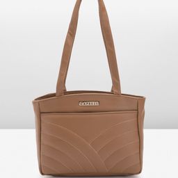 Caprese Structured Quilted Shoulder Bag-36