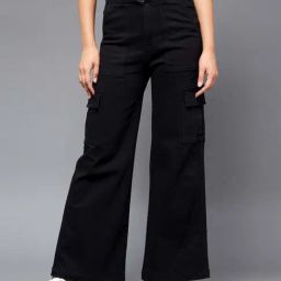 Miss Chase Black Plain Jeans-picture-41