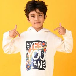 Anthrilo Boys White Printed Full Sleeves Hoodie-image-39