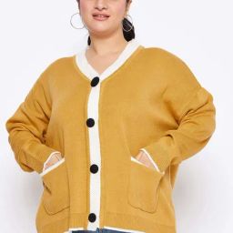 Club York Mustard Printed Cardigan-picture-41