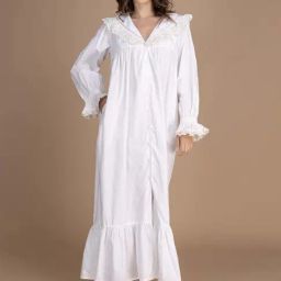 Moomaya White Night Gown-picture-35