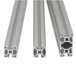 FlexLink Silver Aluminium Profile Strut 44 x 44 mm 5.6 mm Groove 1000 mm Length, XDBM 1X44-picture-38