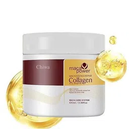 CHIWA Maca Power Collagen Hair Mask For Repair And Shine - 100 g-picture-40
